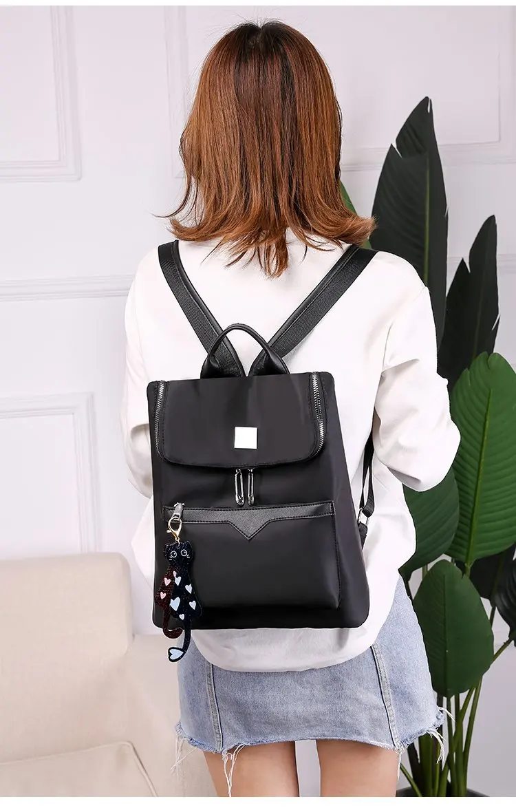 Luxury Brand Oxford Mochila Feminina Casual Backpack Women Shoulder Sac A Dos Femme Travel Bagpack Antitheft for | Багаж и сумки