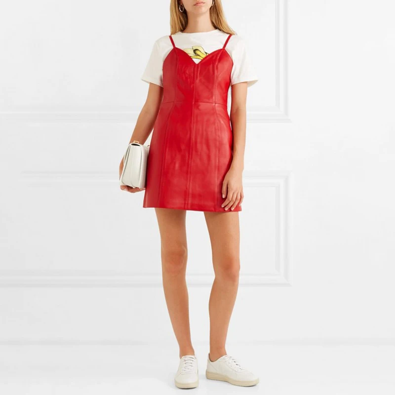 TWOTWINSTYLE платье на шнуровке с бантом для женщин бретельках без рукавов высокой