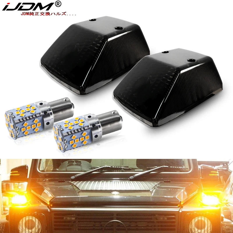 IJDM автомобильный 12V 7507 светодиодный светильник для Mercedes W463 G Class G500 G550 G55 передний