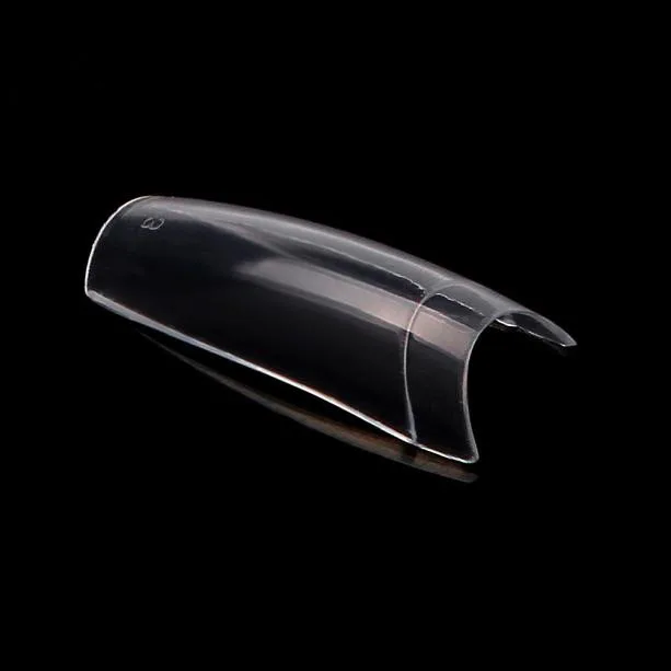 Модные женские 500 шт капсульные наконечники прозрачные французские накладные