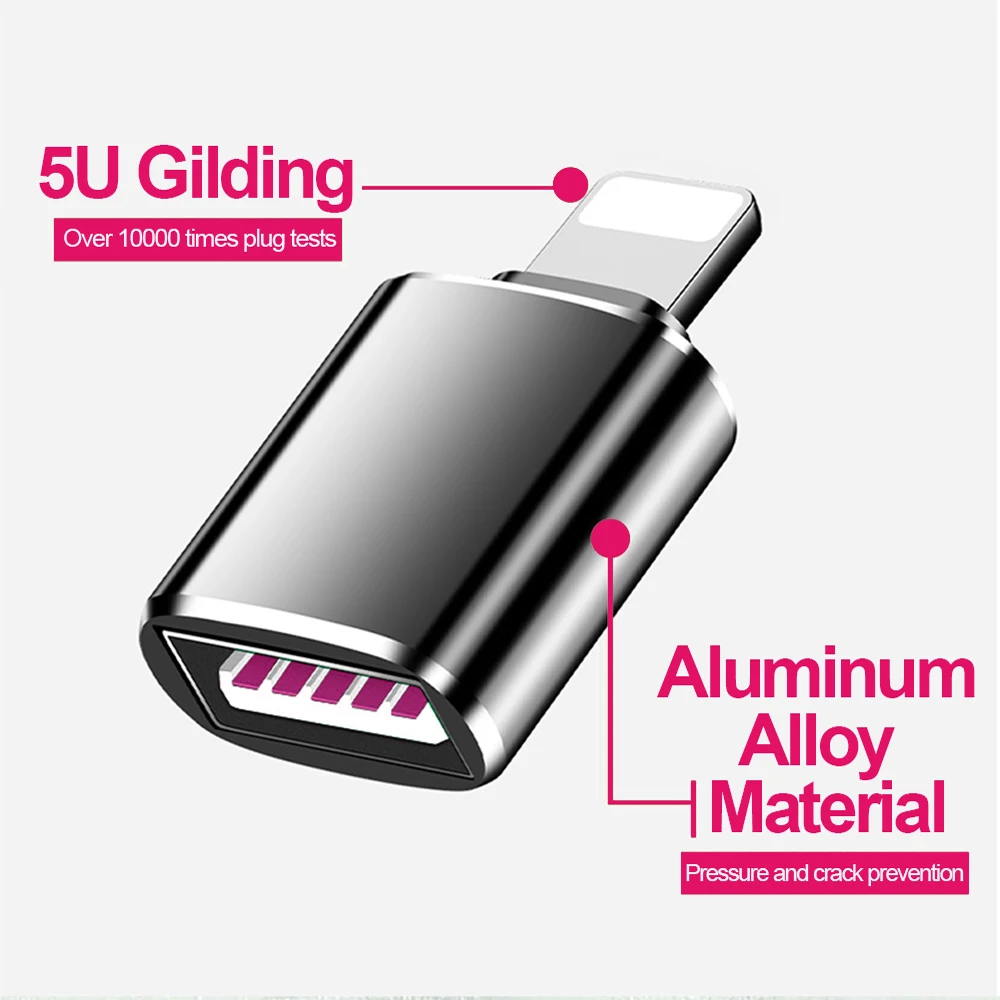 OTG кардридер для камеры адаптер 3 0 Lightning USB кабель конвертер электрическая MIDI