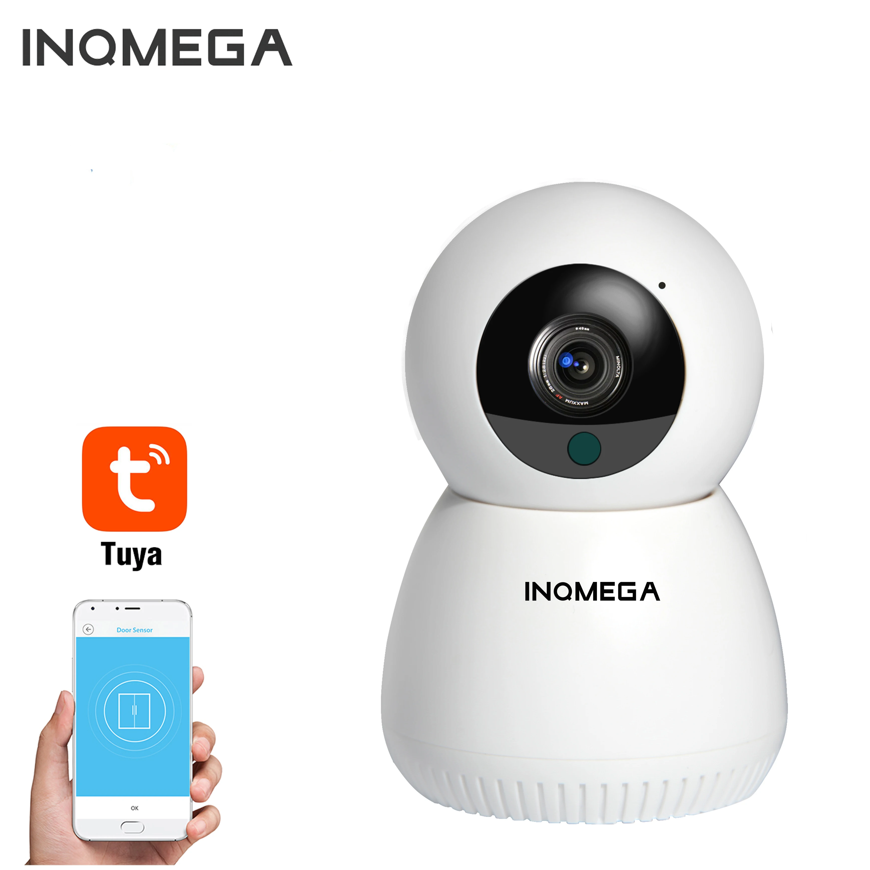 INQMEGA 1080P мини камера для внутреннего видеонаблюдения дома ночного видения TUYA