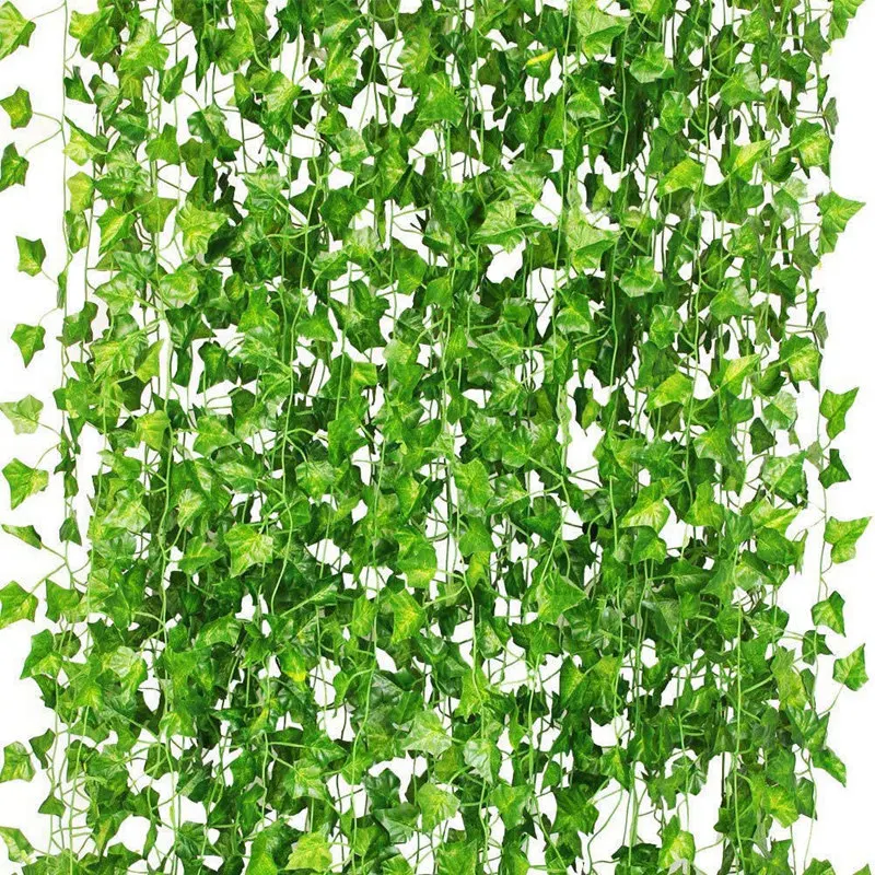 

Hot 36Pcs Artificial Plants of Vine False Flowers Ivy Hanging Garland for the Wedding Party Home Bar Garden Wall Decoratio