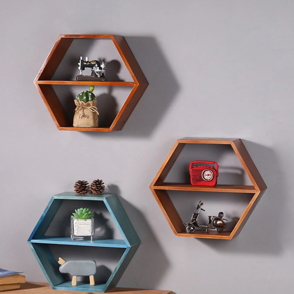 

Wall Shelf Modern Wooded Floating Shelves, Decorative Wall Shelf for Bedroom, Living Room, Bathroom, Kitchen, Office and More