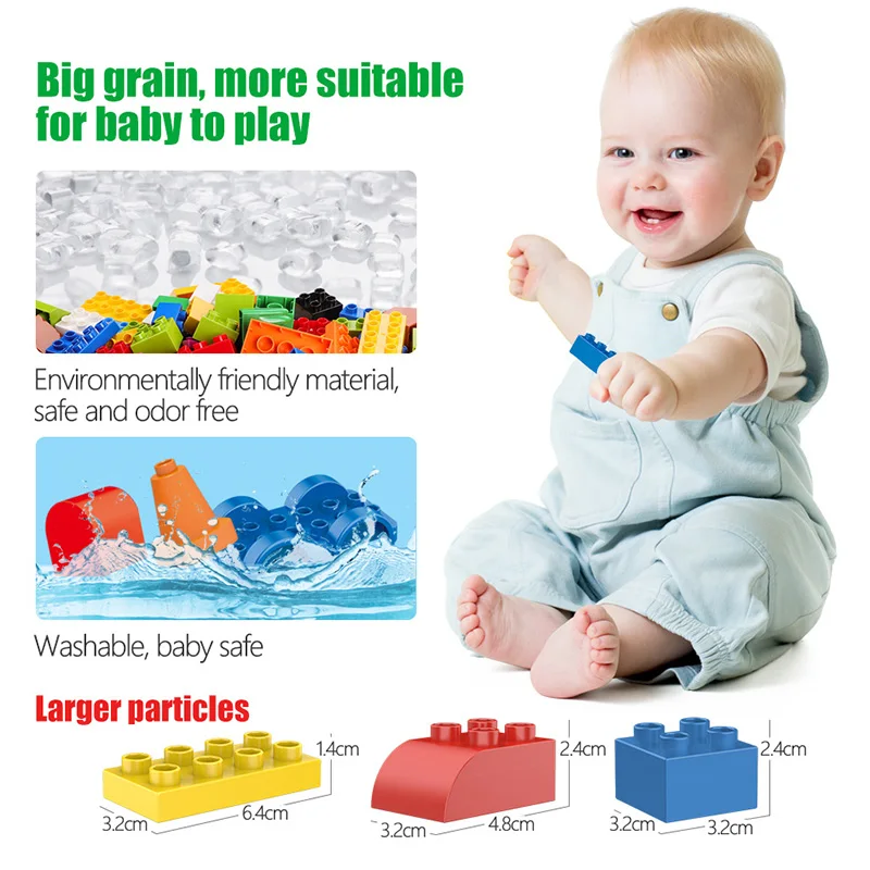 137 шт. Детский конструктор полиция|Блочные конструкторы| |