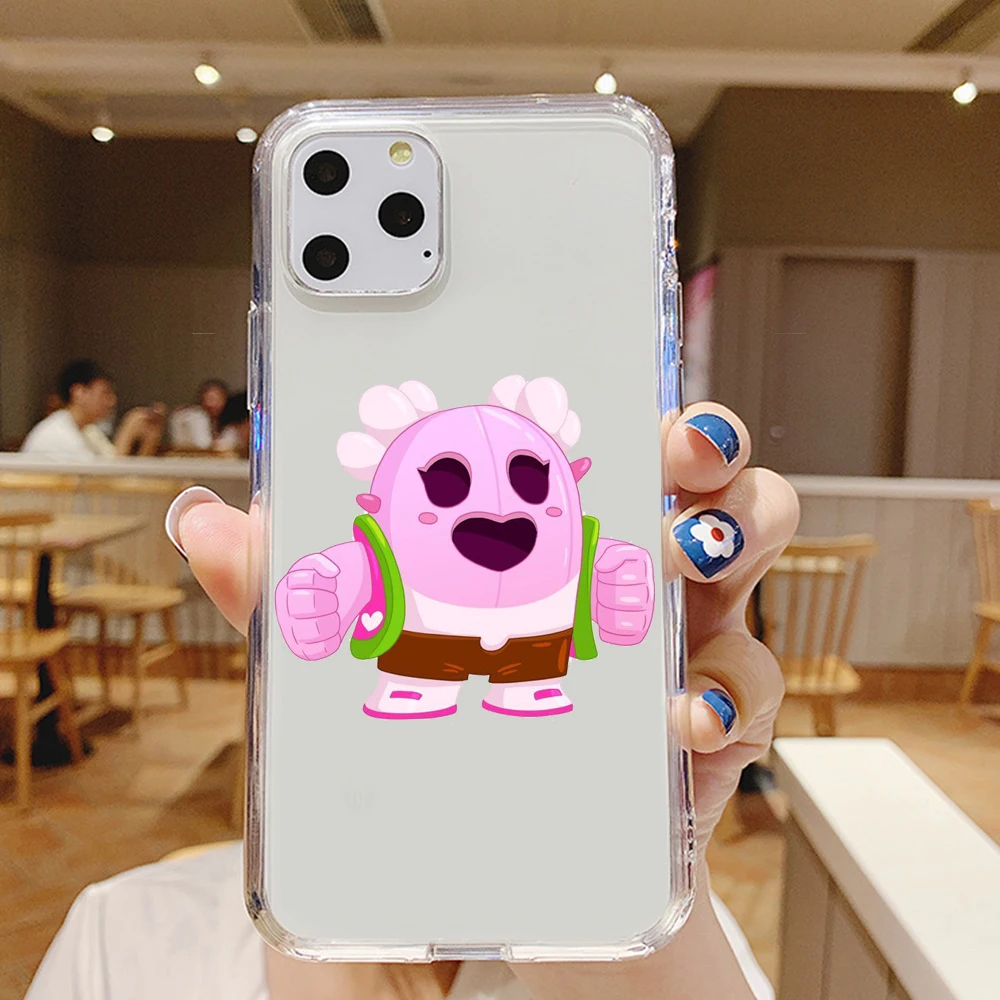 

Cartoon Cute Stars Anime Soft TPU Silicone Phone Case Cover For iPhone12Pro 11 Pro Max XS Max XR 6S 6 7 8 Plus 5 5S 2020 cover