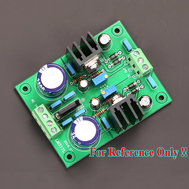 Регулируемый двойной регулятор напряжения LM317 LM337 ± 1 5 В ~ 35 в печатная плата с