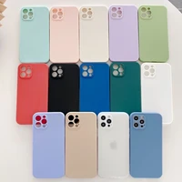 punqzy all inclusive silicone tpu soft phone case for iphone 13 11 12 pro max 7 8 6 plus x xs xr candy colors pretty back cover