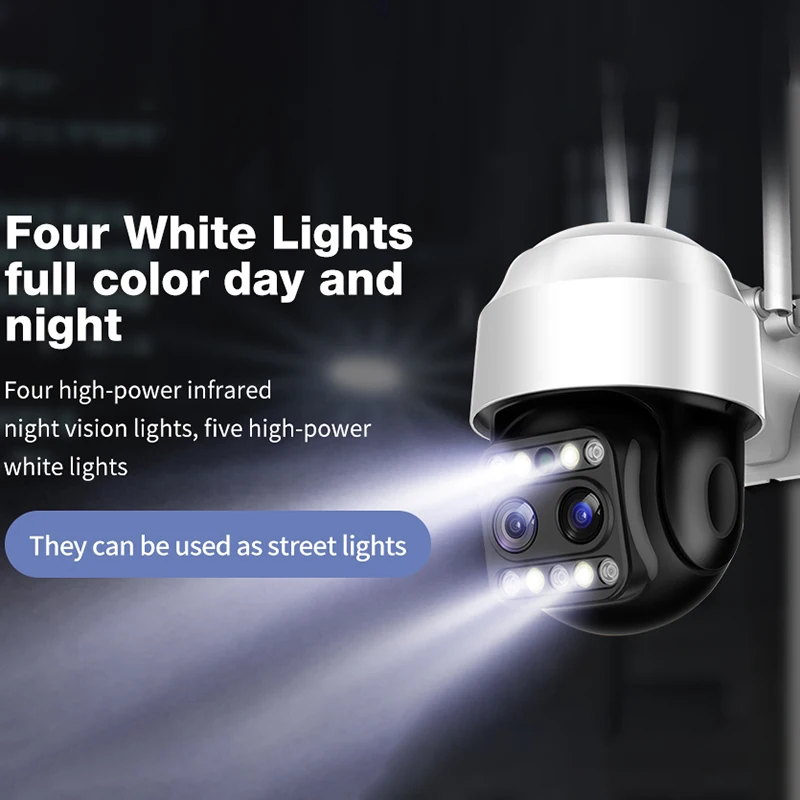 IP-камера GUUDGO 1080P Wi-Fi PTZ цветная ночное видение | Безопасность и защита