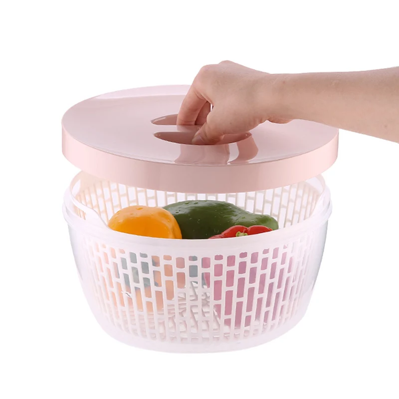 Контейнер с крышкой фруктовый зеленый большой емкости кухонная доставка