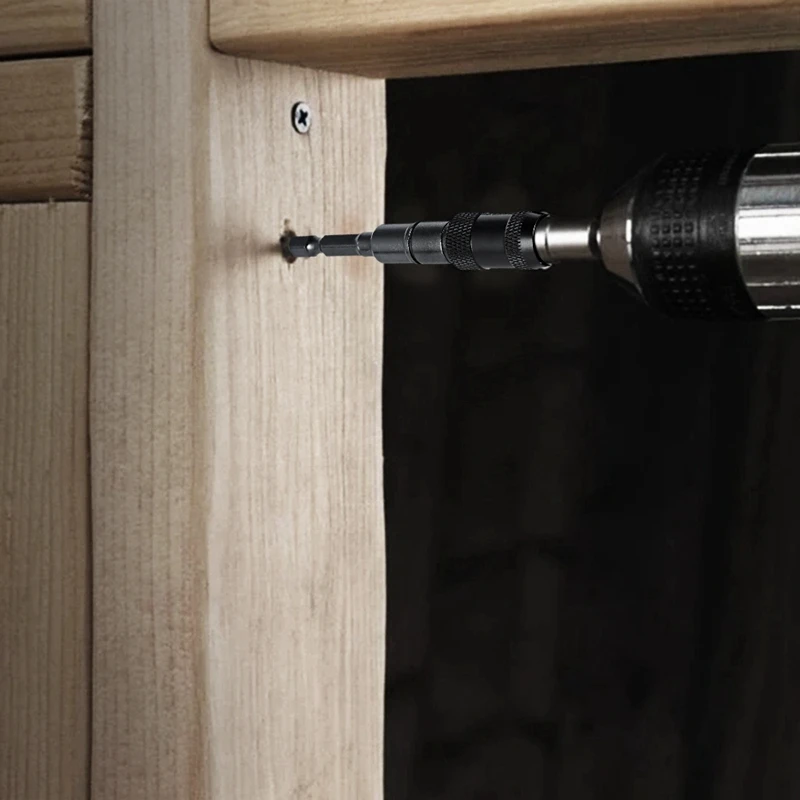 

Magnetic Screw Drill Tip Drill Screw Tool Durable Locking Bit Quick Change Holder Drive Guide Drill Extensions