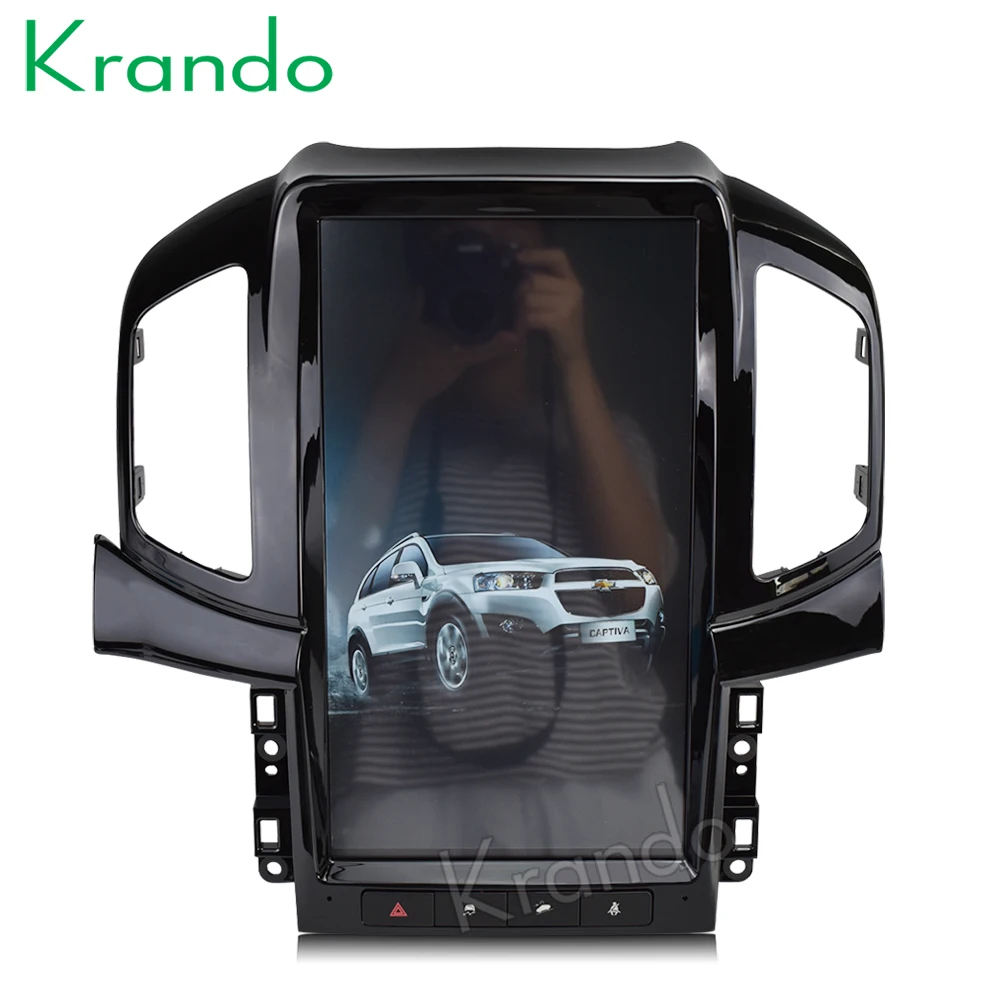 

Krando Android 9.0 13.6"navigation verticial screen auto radio player for Chevrolet Captiva 2013-2017 car navigation stereo WIFI