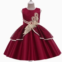 flower girl dress 2021 appliques lace tulle ball gown children tank short communion dresses