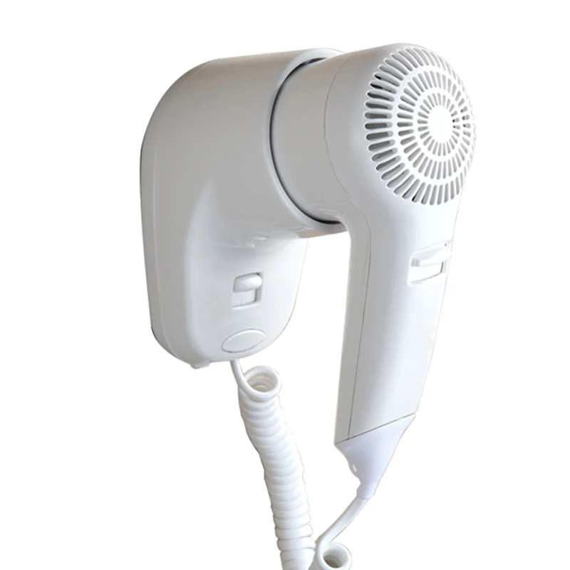 Hair Dryer Home Hotel Wall-mounted Punch-free Small Strong Wind