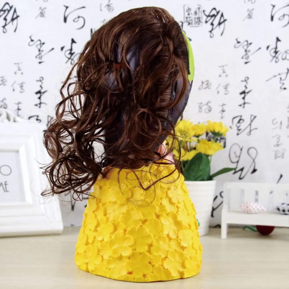 Силиконовый парик Принцесса Милая кукла силиконовая большая емкость Копилка