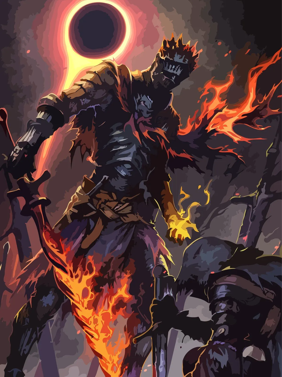 Эпичный босс. Эпичный босс. Эпичный босс. Эпик босс файт. Старый демон принц dark souls 3.