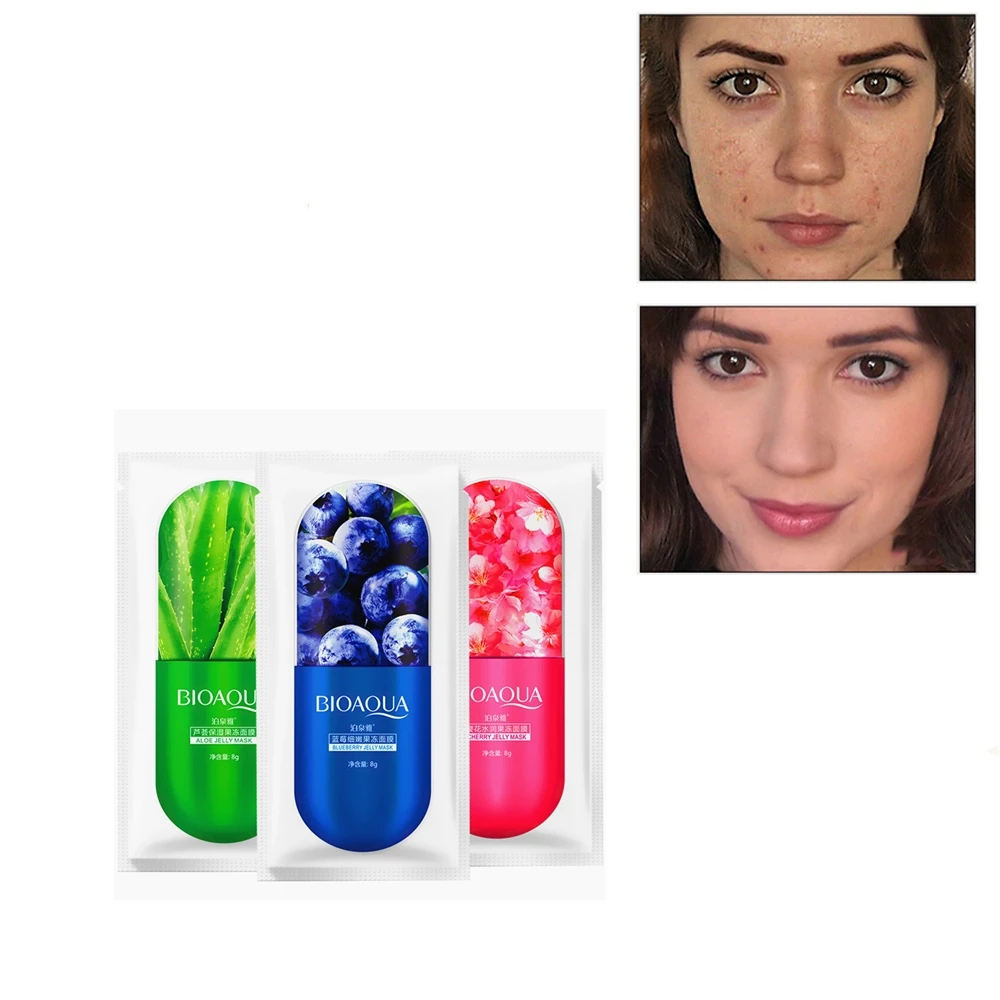 Detox кислородная пузырьковая маска Корейская Косметическая увлажняющая ночная