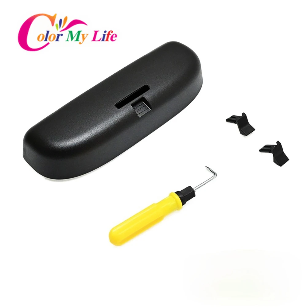 

Color My Life New Upgrade Car Sunglasses Holder Box Glasses Case Fit for Volkswagen VW Beetle 2012 - 2021 Accessories