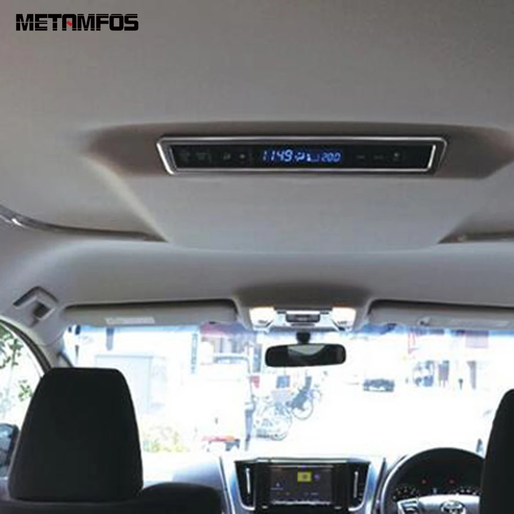 Для Toyota Alphard Vellfire 2016-2018 2019 задняя крыша переключатель кондиционера накладка