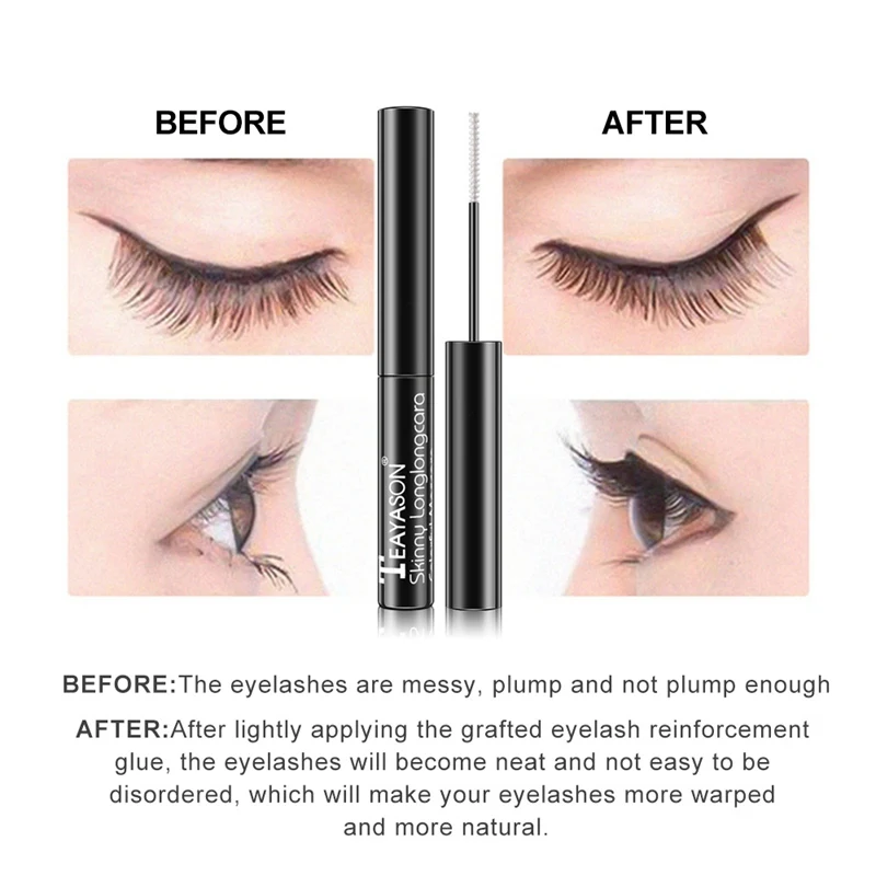 Новая питательная тушь для ресниц с эффектом густой завивки Праймер водостойкая
