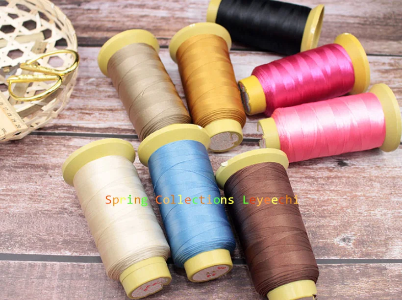 3 шт. 210D/3 высокопрочные плетеные нейлоновые Прошитые нитки 3000 ярдов для обивки