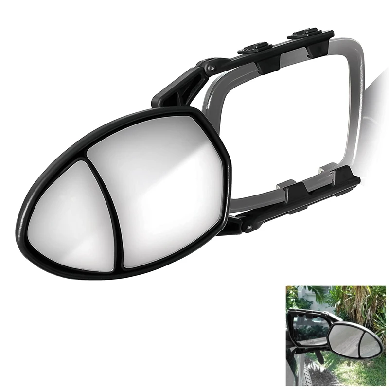 

Универсальное буксировочное зеркало, буксировочное овальное Удлинительное зеркало двойного вида для автофургона Volvo V70