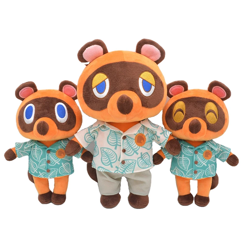 20 28 см аниме игры Енот плюшевые игрушки животных пересечения Tom уголок кукла