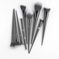 9pcsset make up brush foundation powder angled blusher contour highlighter shadow buffing eyeshadow concealer makeup brushes