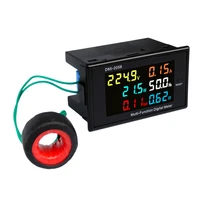 ac digital voltmeter ammeter 300v 450v voltage current meter kwh panel meter electric energy consumption monitors