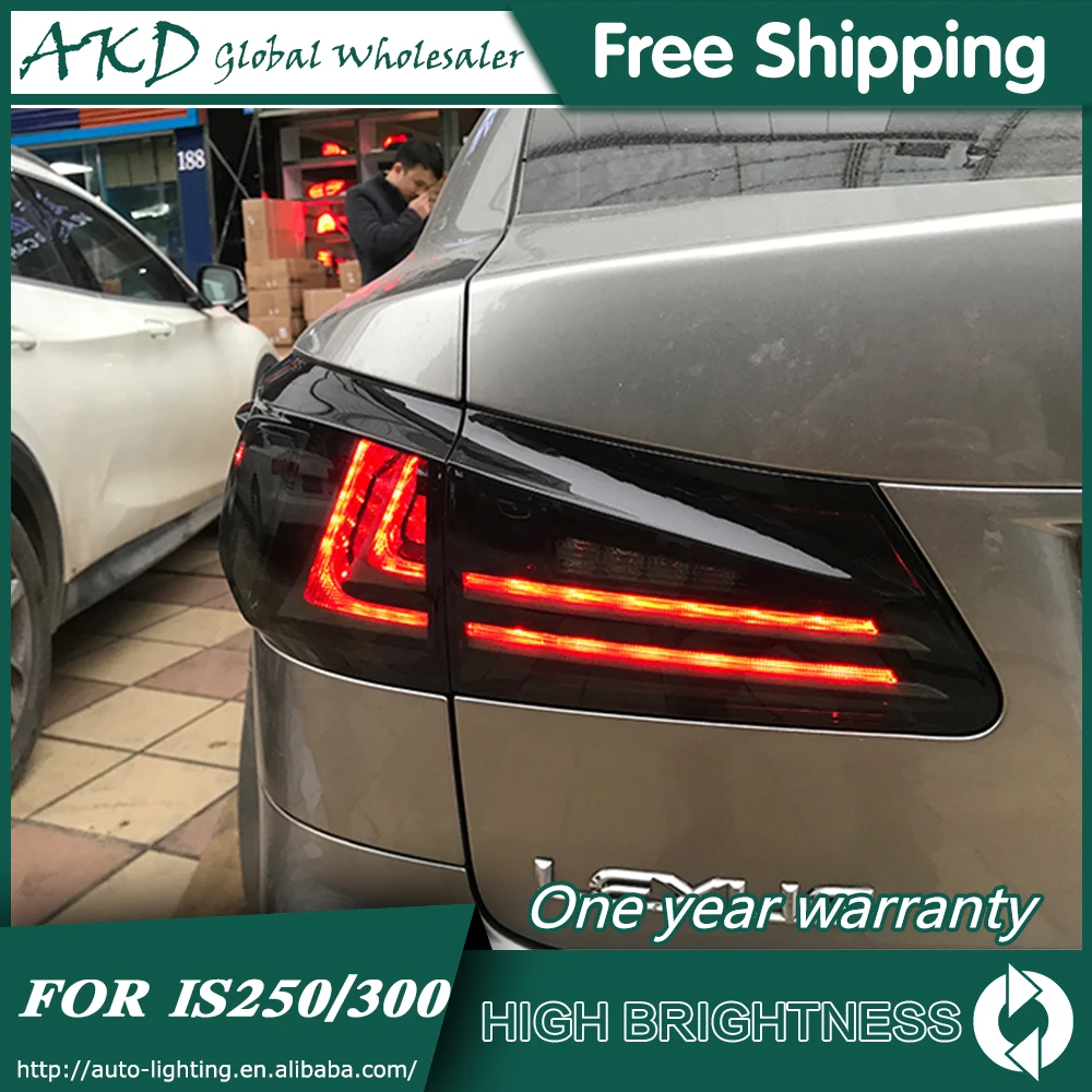 Задний фонарь для автомобиля Lexus IS250 2006-2012 IS300 задние фары светодиодные