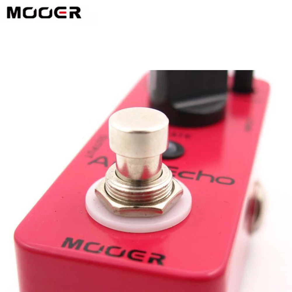 Mooer Ana Echo аналоговая педаль для гитары с задержкой полный аналоговый контур