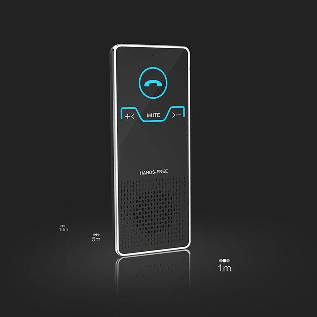 Автомобильный беспроводной bluetooth динамик с креплением для вентиляционного