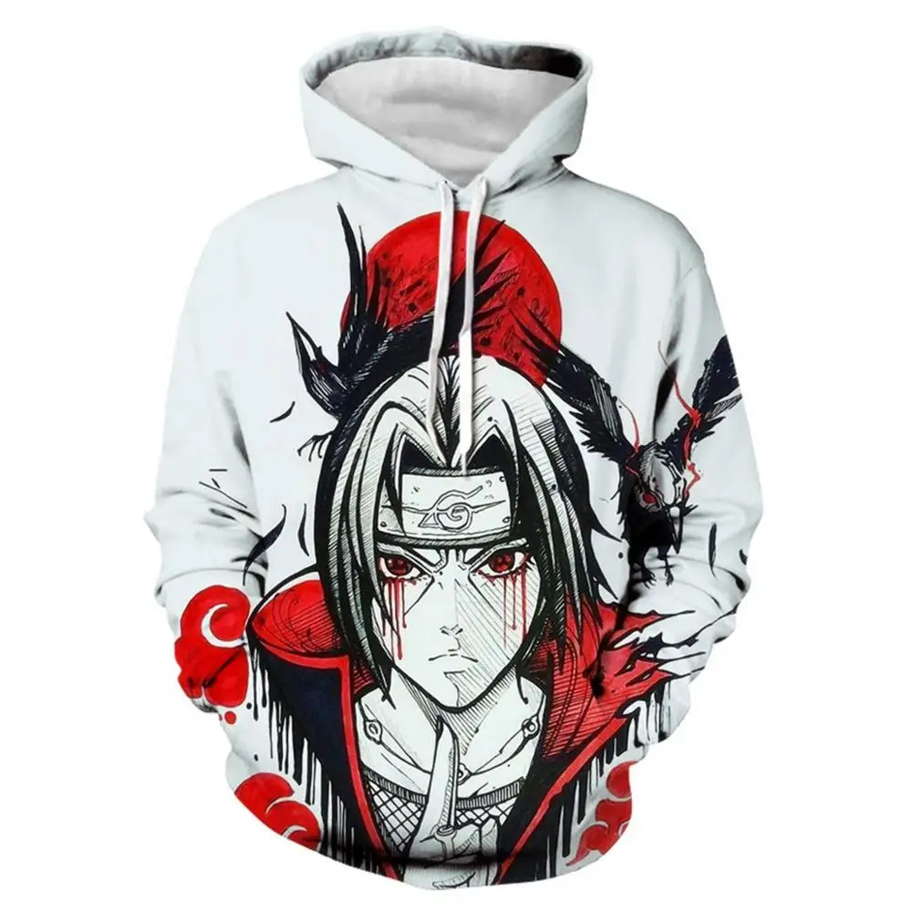 

Men Women Hooded Jacket Men 3D Hoodies Akatsuki Coat Uchiha Itach Cosplay Costume Kakashi Anime Sweatshirts Harajuku Hoody