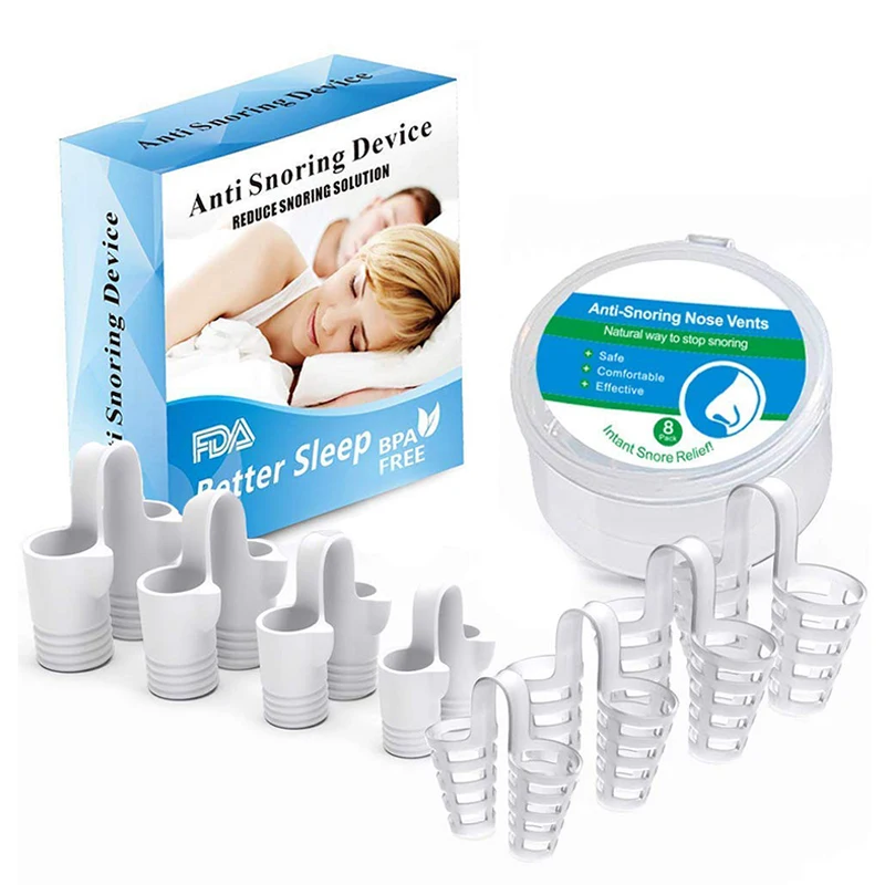 

4/8 шт., устройство для предотвращения храпа