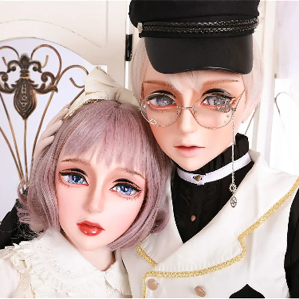 Ноу маска кигуруми женский головной убор из смолы Косплей кроссворд