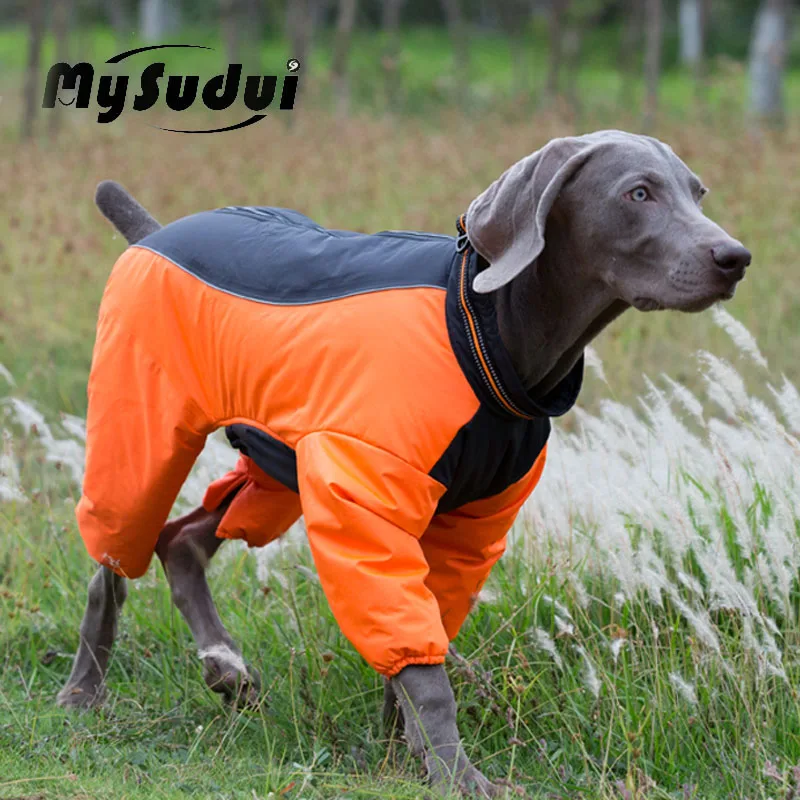 

Truelove Waterproof Dog Coat Winter Warm Reversible Dog Jacket Clothes Large Winter Clothing Reflective Outdoor Walking Running