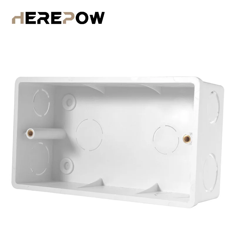 Herepow 2020 монтажная коробка внутренняя кассета белая 137*83*56 мм для 146 * 86 стандартная