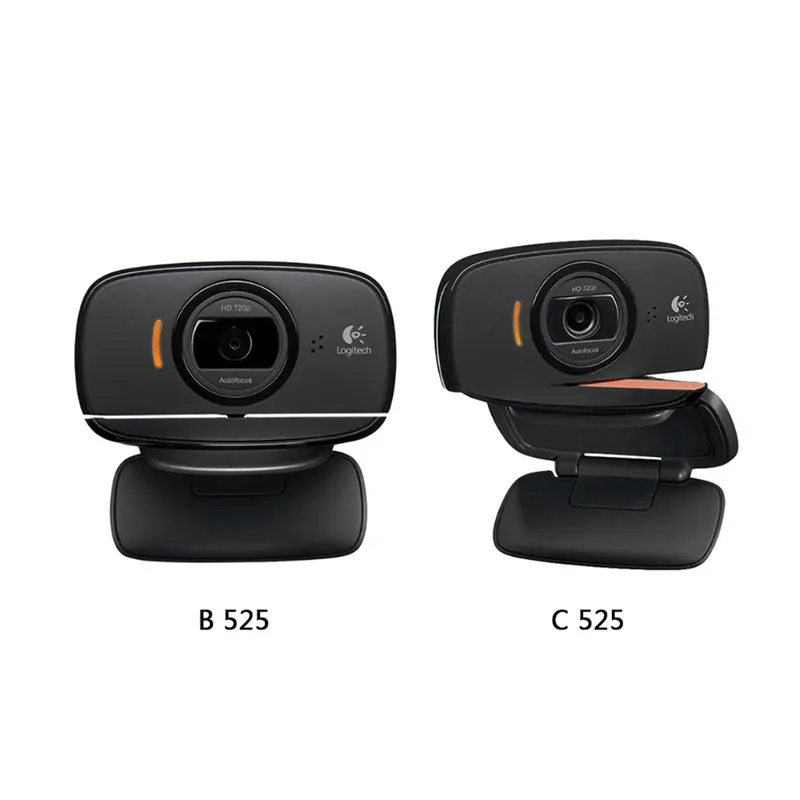 

Top Logitech B525 HD Webcam Rotatable Computer PC Desktop Auto Focus Web Camera with Microphone for Live Broadcast Conference