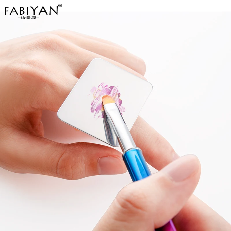 Кольцо из нержавеющей стали для дизайна ногтей Косметический макияж гель