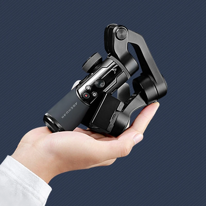 

SMART XR Folding Handheld Gimbal Three-Axis Stabilizer Anti-Shake Smart Follow Mobile Phone Panoramic Gimbal