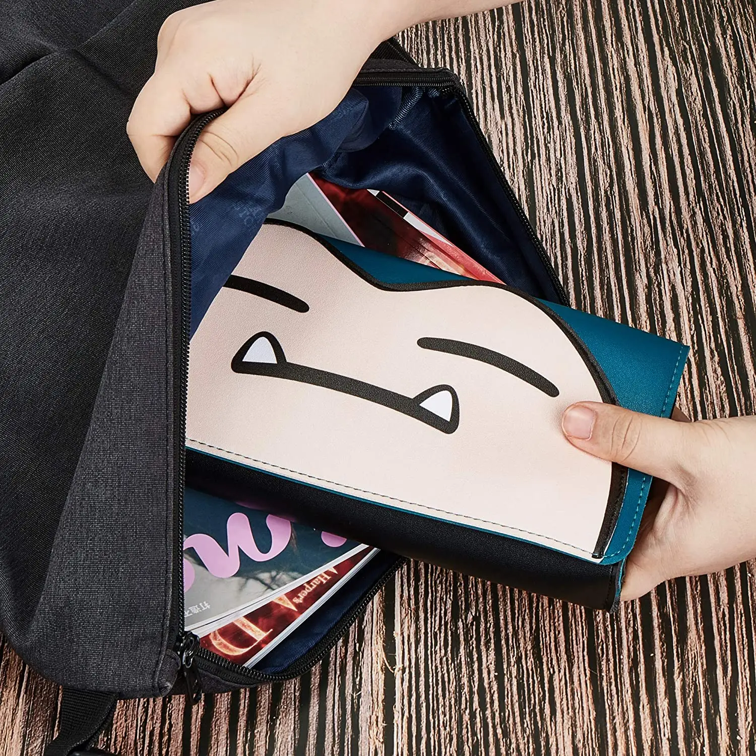 Портативный водонепроницаемый кожаный чехол-клатч Жесткий Чехол сумка для