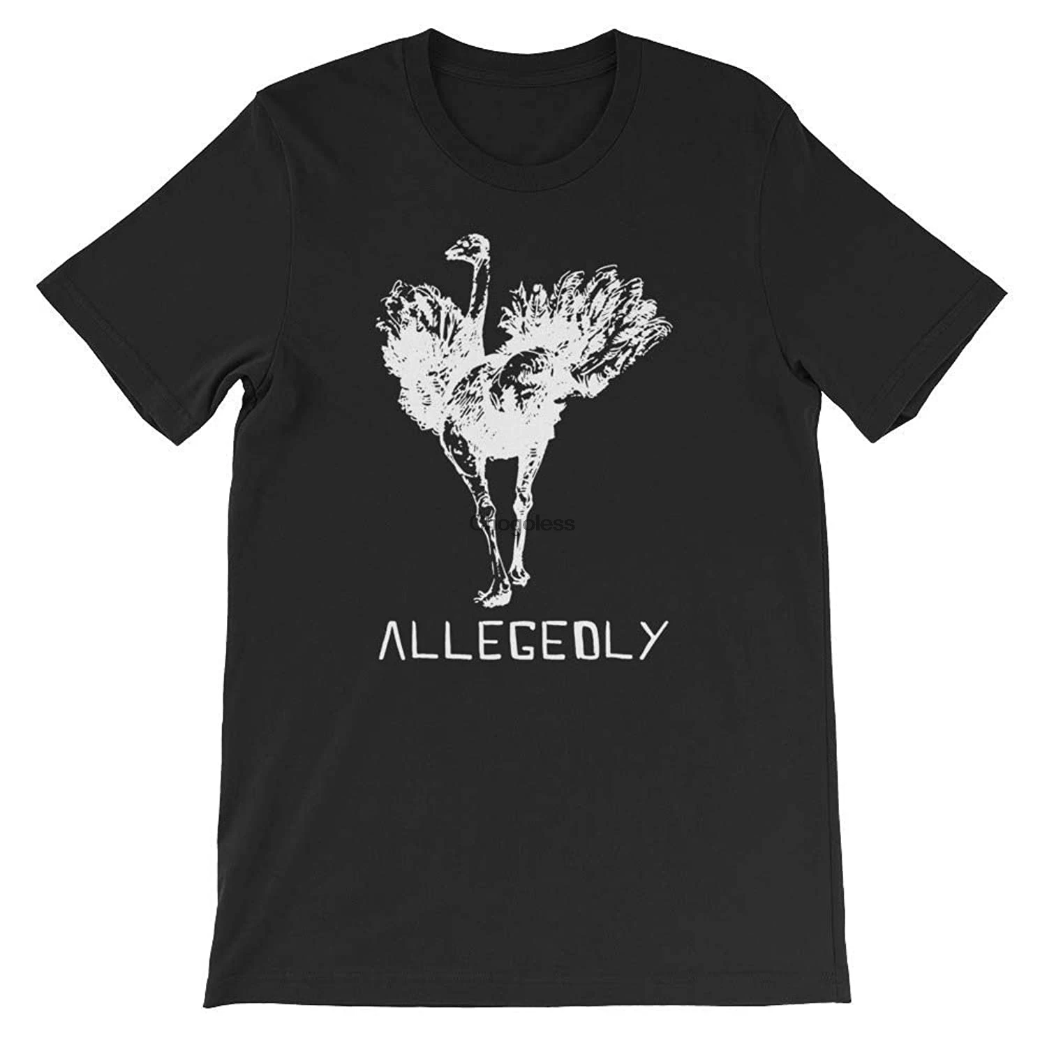 Якобы забавная Страусиная птица без огня в стиле ретро для мужчин и женщин |