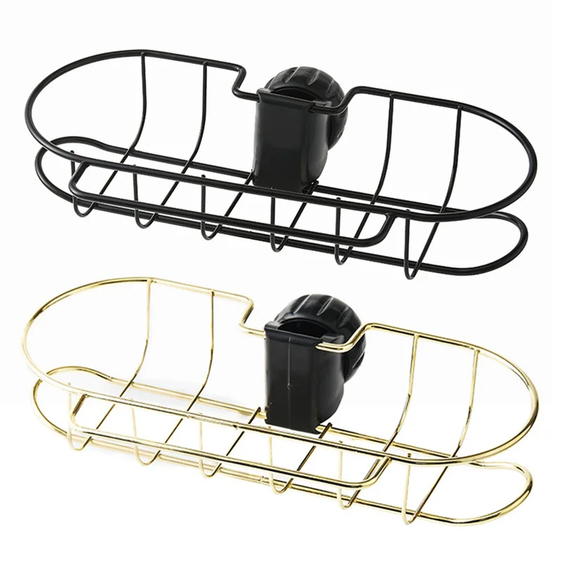 Bathroom Faucet Drain Rack Pool Storage Rack Large Kitchen Supplies Sink Sponge Rag Drain Rack Kitchen Accessories Organizer