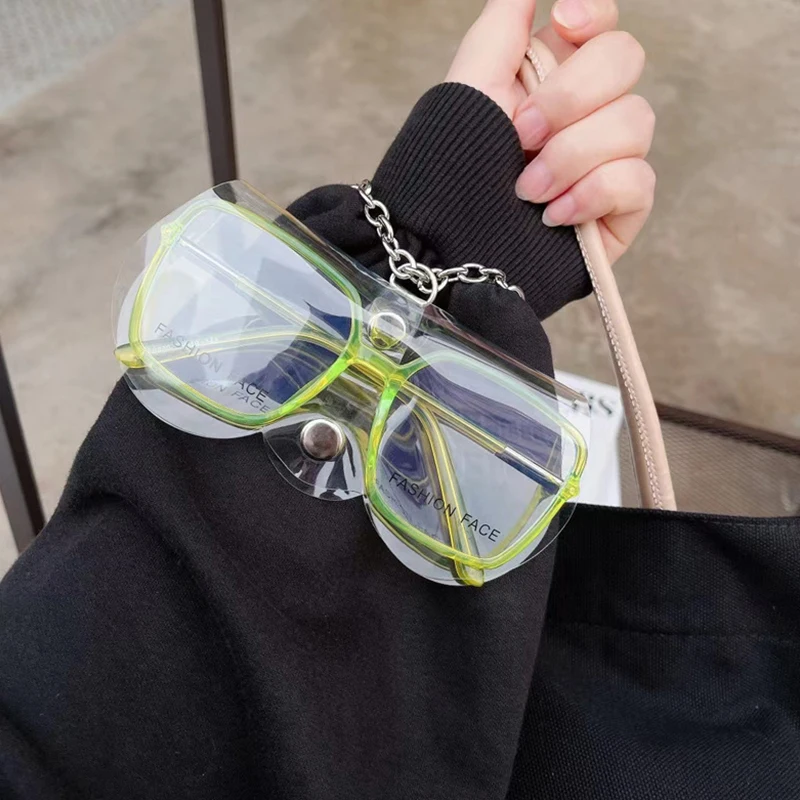 

Ins популярная женская многофункциональная сумка для очков Чехол для солнцезащитных очков с цепочкой