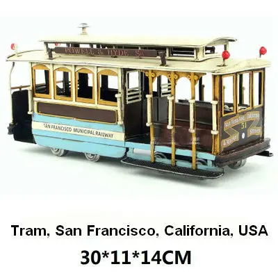 Винтажная модель из кованого железа декоративные украшения Сан Франциско