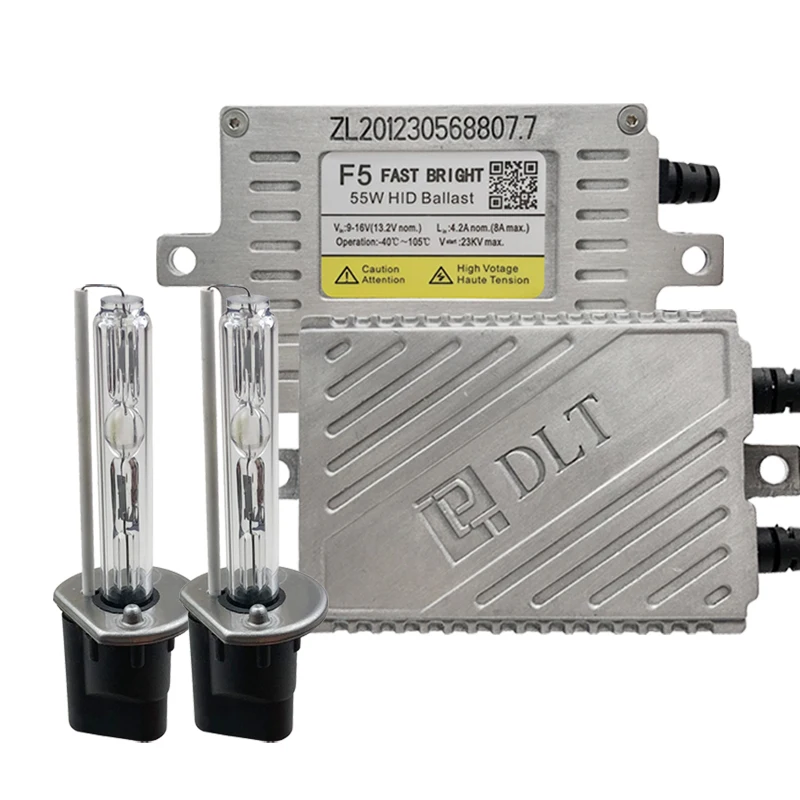 Комплект ксеноновых фар переменного тока 55 Вт цифровой тонкий высокояркий