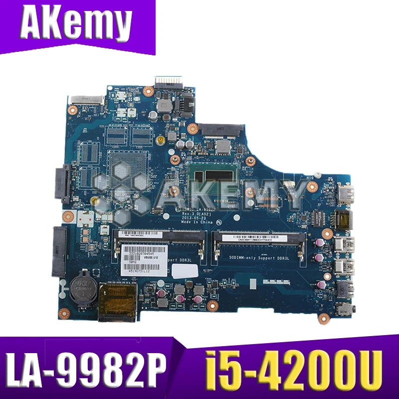 

CN-000GCY 000GCY 00GCY For DELL Inspiron 15R 5537 3737 Laptop Motherboard VBW01 LA-9982P i5-4200u 100% Work Perfectly