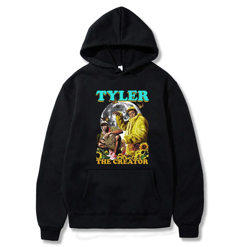 

Hot Sale Fashion Funny Style Tyler The Creator Couple Daily Hoodies Trend Couple Clothing Unsiex Popular Oversize Hip-pop Hoodie