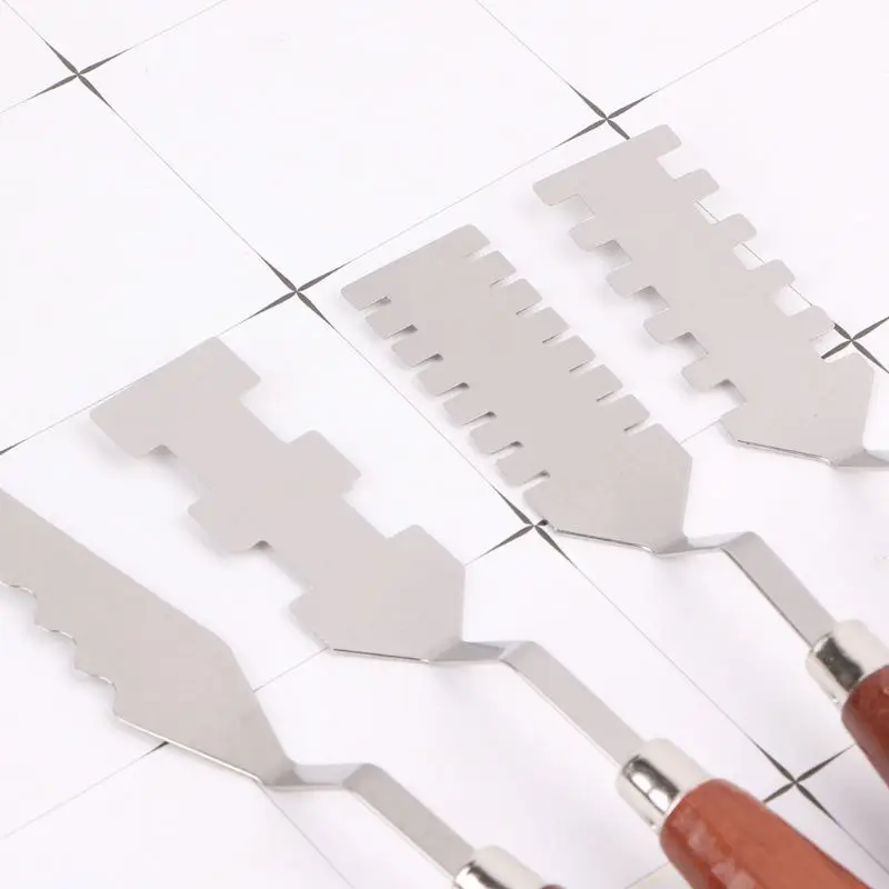 

9pcs/set Professional Stainless Steel Artist Oil Painting Palette Knife Spatula Paint Pallet Art C5AE