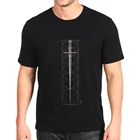 Новые модные футболки с рисунком sword и футболки Геометрия Топ мужские свободные изготовления на заказ